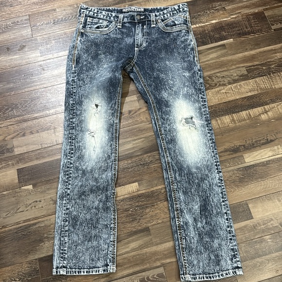 Men’s Affliction Jeans - Picture 3 of 4